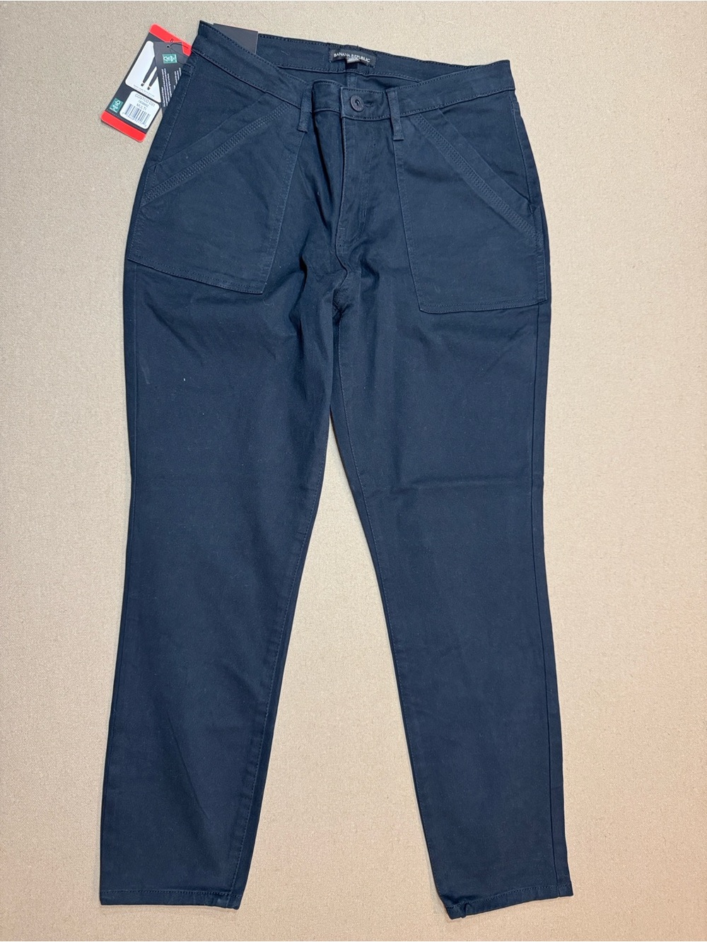 Banana Republic Black Stretch Twill Pants